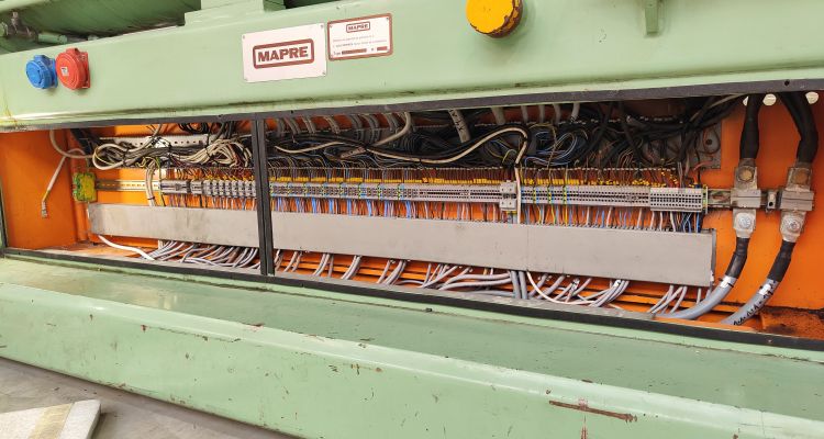 Terminal box at plant