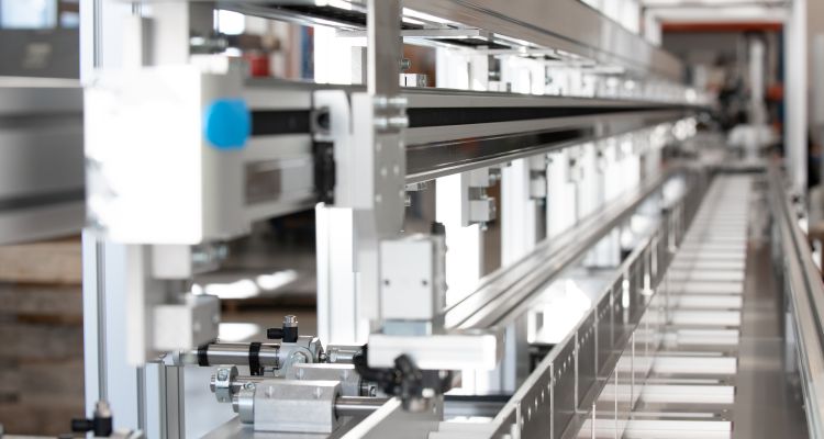 8 meter long Festo linear axis