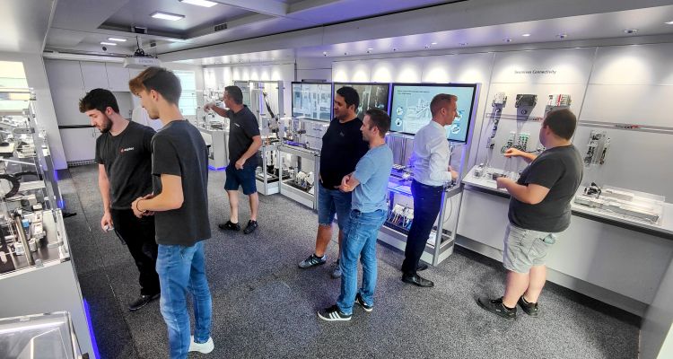 Discussions after the guided tour